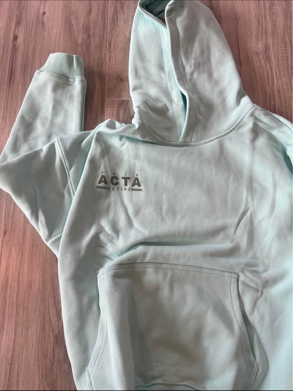 ACTÄ Active Women's Mint Hooded Sweatshirt
